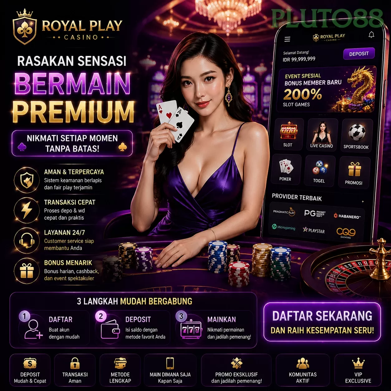 WELCOME BONUS NEW MEMBER 50_ promotion image